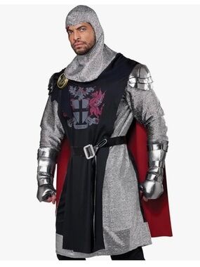 California Costumes Medieval Knight Renaissance Ren Fair Men’s SZ S/M Halloween